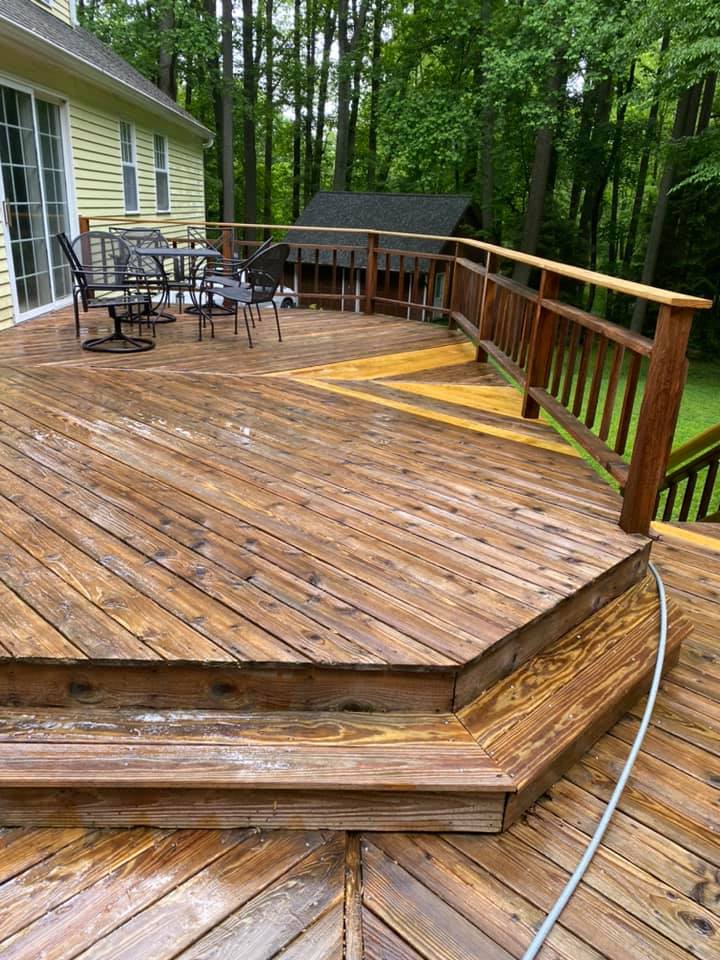 After: finished surface