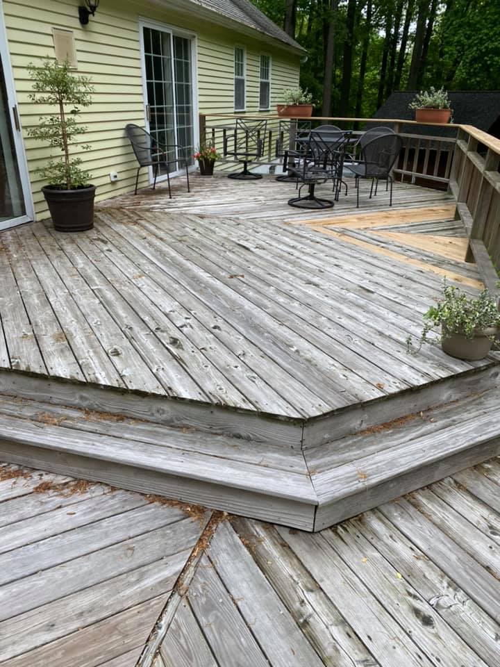 Before: surface prior to service