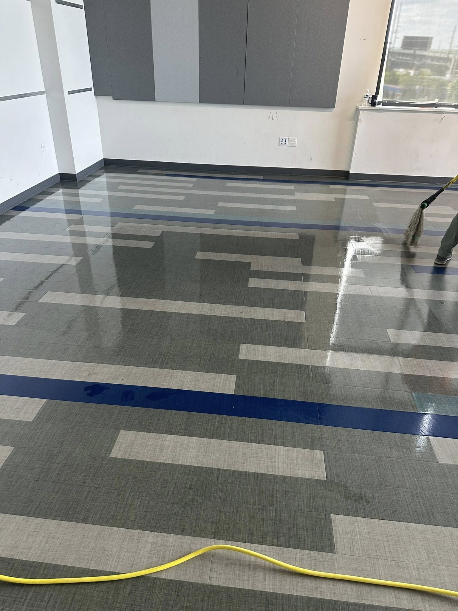 After: finished surface